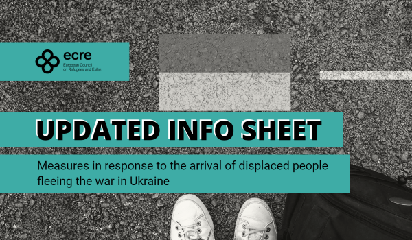 Information Sheet – Measures in response to the arrival of displaced people fleeing the war in Ukraine