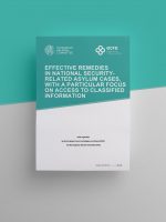 ECRE/HHC Legal Note 12: Effective Remedies in National Security Related Asylum Cases, With Particular Focus on Access to Classified Information