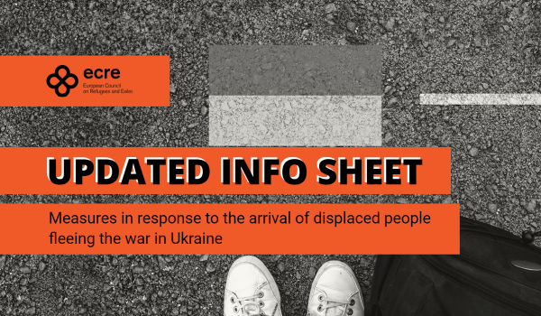 Updated Information Sheet: Measures in Response to the Arrival of Displaced People Fleeing the War in Ukraine