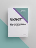 The Right to Work for Asylum Applicants in the EU: ECRE’s Analysis of the Challenges Faced by Asylum Applicants in Realising the Right to Work in Europe