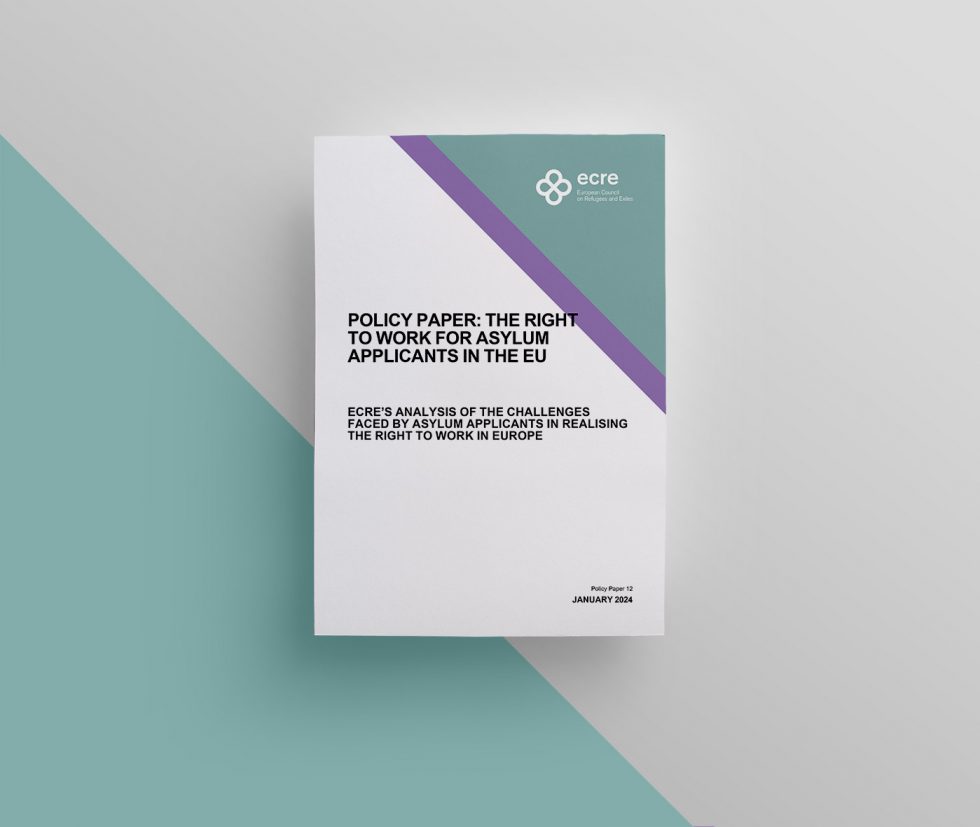 ECRE Policy Paper: The Right to Work for Asylum Applicants in the EU ...
