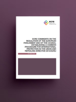 ECRE Comments on the Regulation of the European Parliament and of the Council establishing a Common Procedure for International Protection in the Union and repealing Directive 2013/32/EU