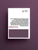 ECRE Comments on the Regulation of the European Parliament and of the Council introducing the screening of third-country nationals at the external borders and amending Regulations (EC) No 767/2008, (EU) 2017/2226, (EU) 2018/1240 and (EU) 2019/817