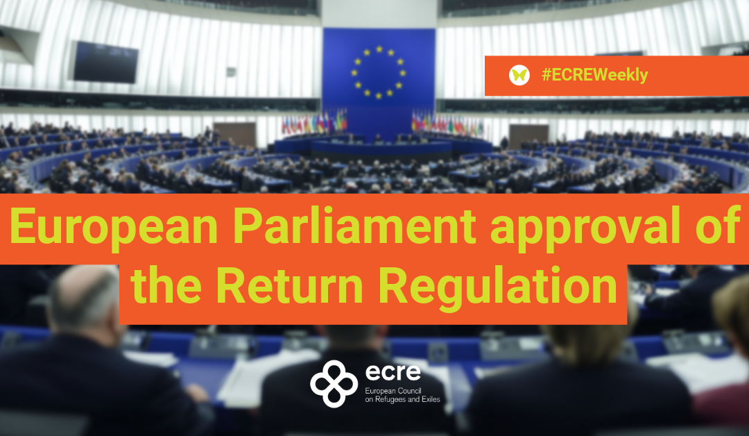 European Parliament approval of the Return Regulation