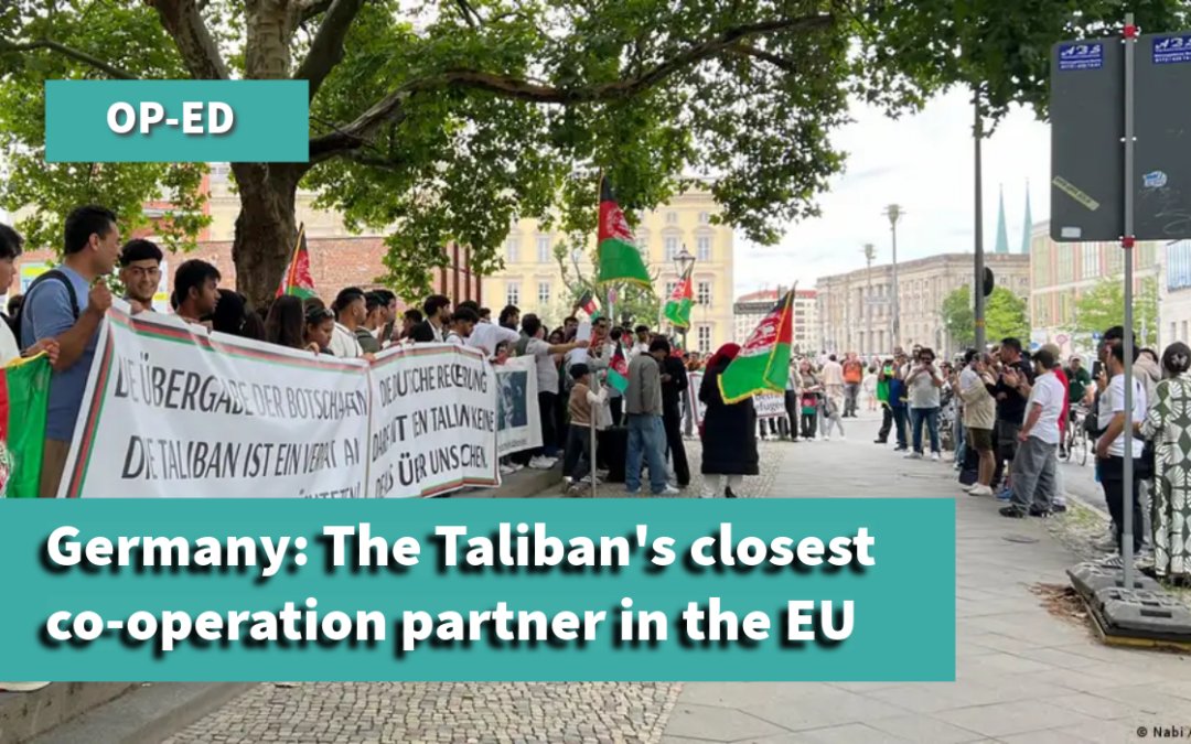 OP-ED: Germany: The Taliban’s closest co-operation partner in the EU